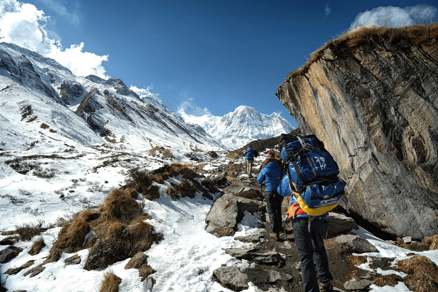 Panoramic view of the Annapurna Sanctuary