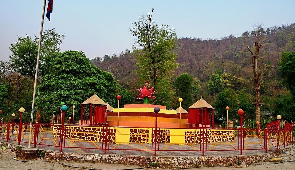 Phulchoki Mai temple near the summit