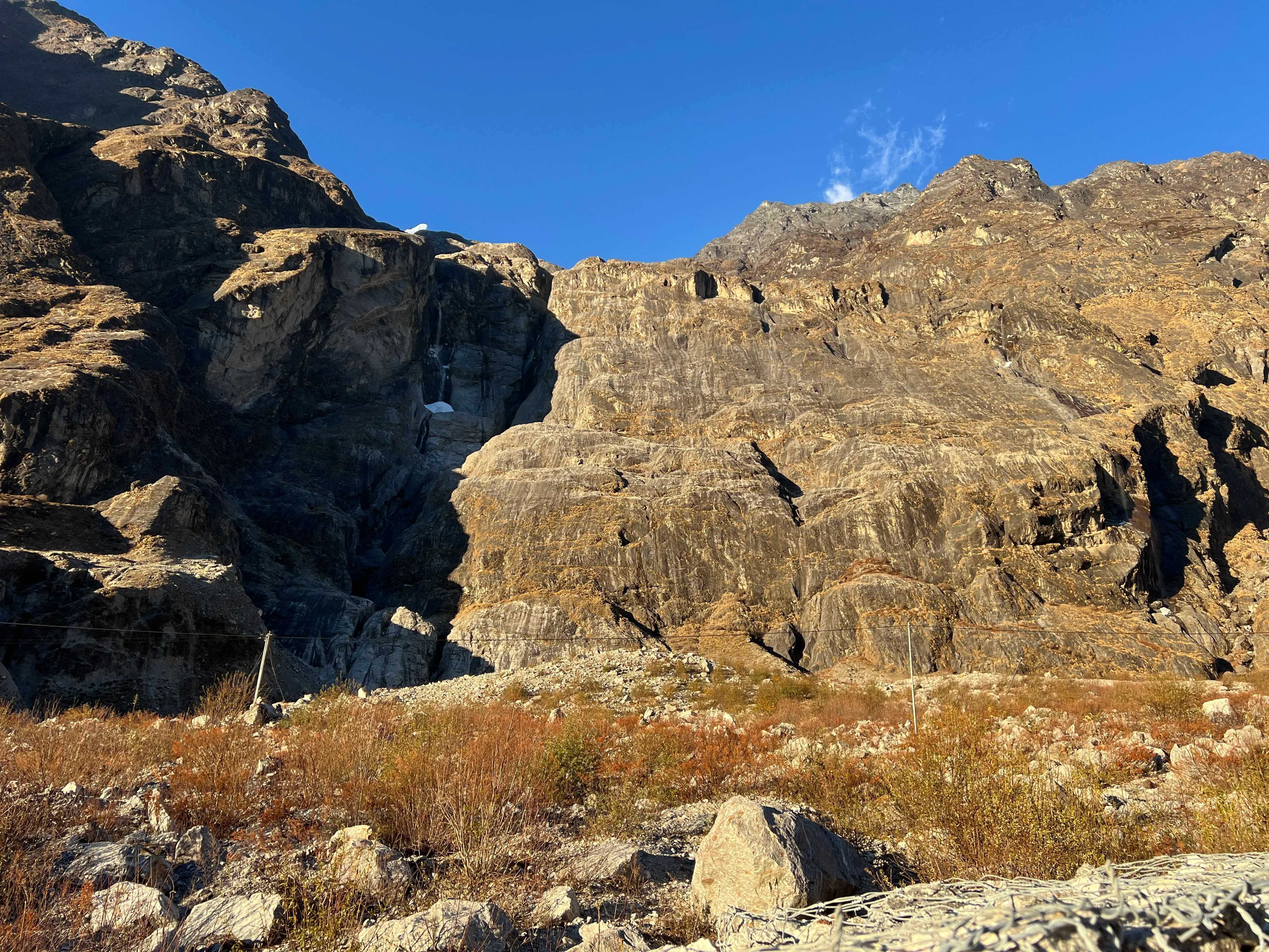 En route to Pung Gyen Gompa in Manaslu Circuit Trek.